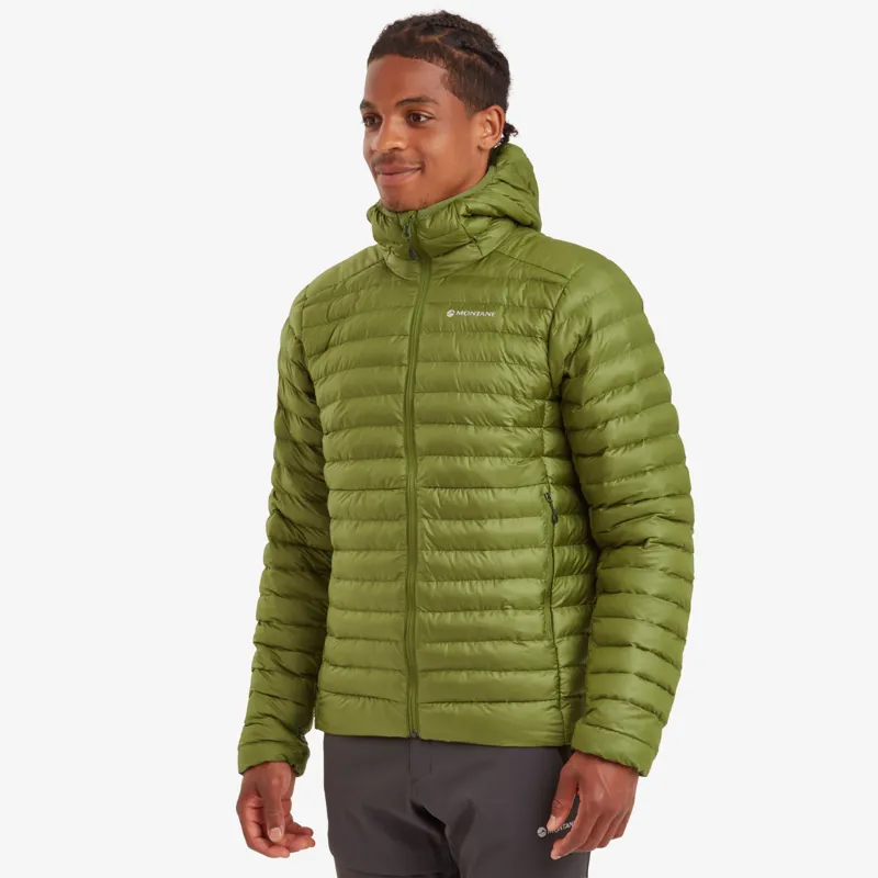 Montane Men's Icarus Insulated Hooded Jacket - Alder Green-3